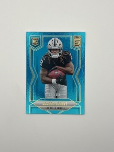 2025 Donruss Elite Ashton Jeanty /499 Teal Matrix Raiders Rookie #113 RC