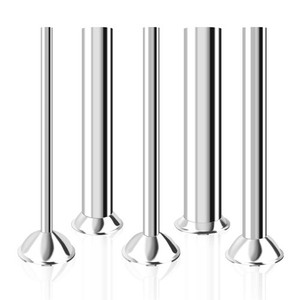 5 Sizes stainless steel Funnels Attachment for Manual Sausage Stuffer