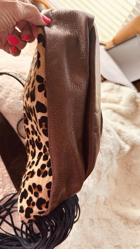 Heritage Brand Marilyn #1892 Cheetah HOH Front, Italian Whiskey Back, Black Frg - Bild 17 von 21