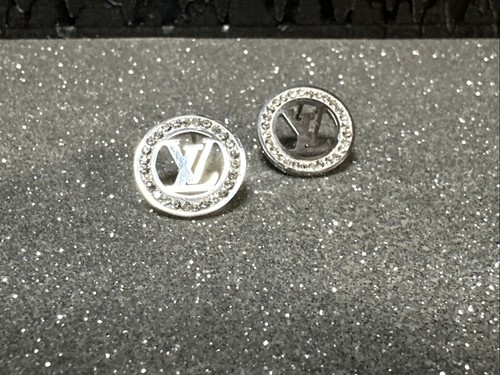 Orecchini Louis Vuitton cristallo tono argento - Foto 3 di 10
