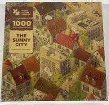 Magic Puzzle Company The Sunny City 28 X 21 1000 PC - BGZ111373