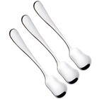 3 PCS Thickened Sugar Spoon Ice Cream Scoop Stainless Steel Creative