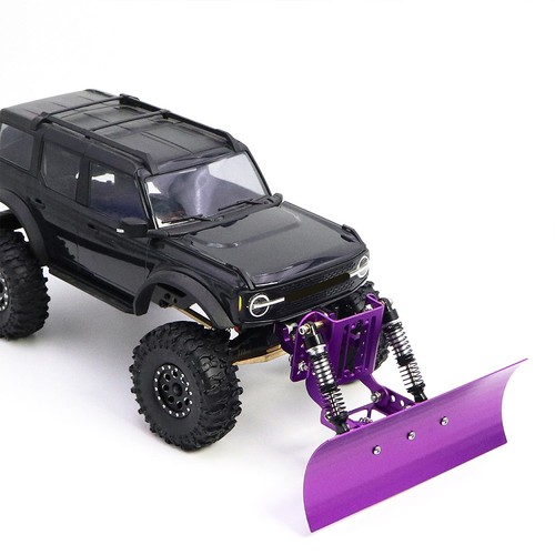 Metal Adjustable Snow Beach Shovel Plow for 1/18 TRX4M Bronco Defender RC Parts - Picture 5 of 14