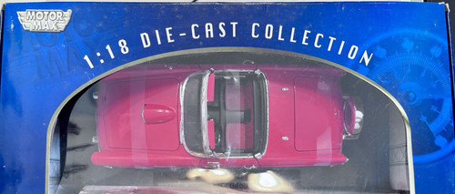 Motor Max American Graffiti 1956 Ford Thunderbird Convertible Red 1:18 - Picture 2 of 5