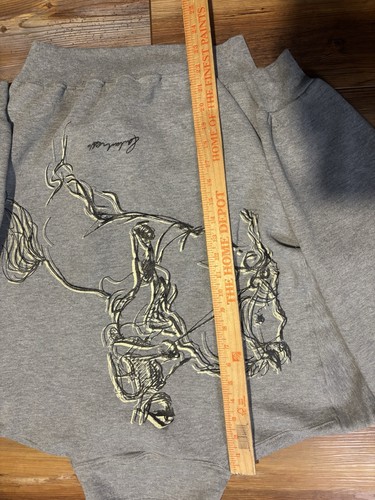 Vintage Keenland Horse Racing 1/4 Zip Sweatshirt Size Medium - Picture 5 of 7