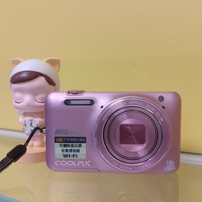 Nikon COOLPIX S6600 Pink 16.0MP 12x Zoom Compact Digital Camera English 95 New