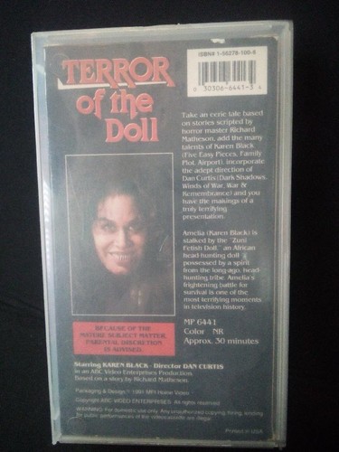 Trilogy of Terror (VHS, 1999) - Picture 2 of 3