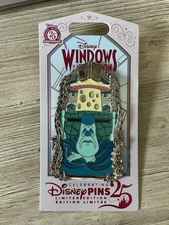 Disney Pin 2025 Windows of Attraction ALICE IN WONDERLAND LE 2500 Pin