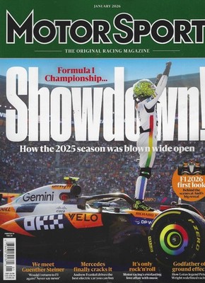 Motor Sport Magazine January 2026  Showdown