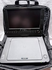 Sony DVP-FX820 Portable CD/ DVD Player 8  Screen Case Works Good Used Condition