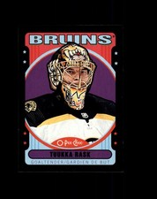 #86 Tuukka Rask Boston Bruins 2021-22 O-Pee-Chee Retro Black Border /100