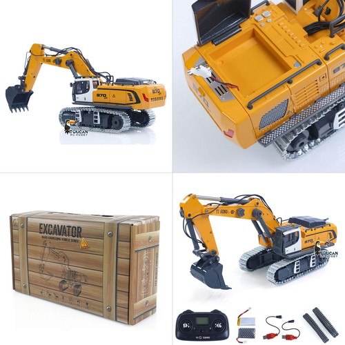 LowPrice 1/50 RC Excavator K970 Vehicle Lifting Digger with Metal Bucket Track - Picture 9 of 12