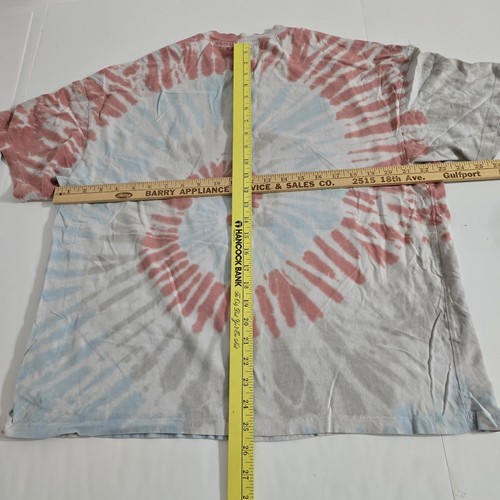 Grateful Dead Tie Dye T-Shirt Kurzarm Distressed Look XS Divided H&M Baumwolle - Bild 23 von 24