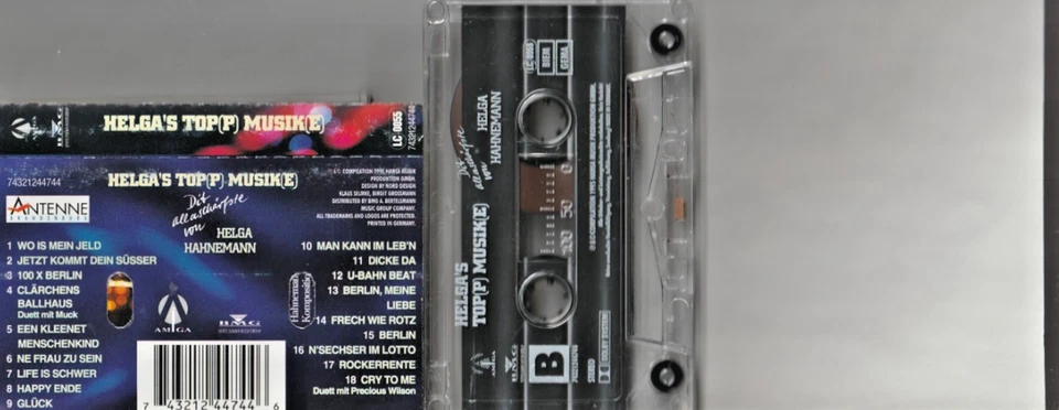 Helga Hahnemann - Kassette, MC - Helga´s Top(p) Musik(e) - 1995 - Bild 2 von 3