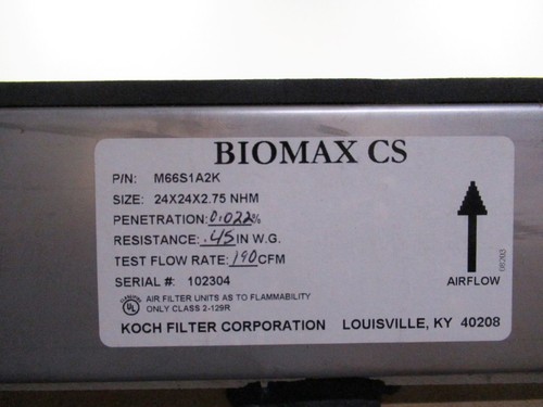 Kochfilter M66S1A2K Gasket Seal 0.3 Microns - Picture 4 of 5