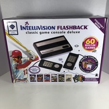 INTELLIVISION Flashback Classic Console 61 Games Sam’s Club Exclusive Overlays