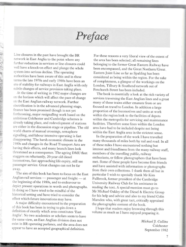 East Anglian Rails in den 80er Jahren von Michael J. Collins - Bild 8 von 10