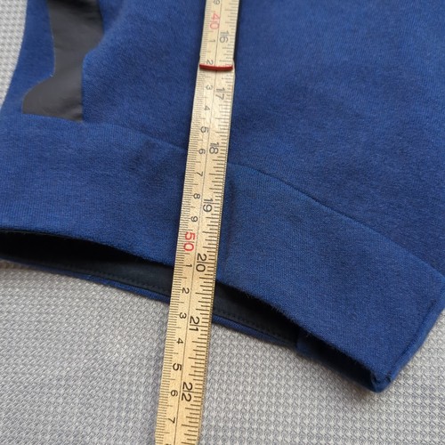 Nike Tech Fleece Shorts Uomo Small Coastal Blu Rosso Etichetta Abbigliamento Sportivo Jogger S - Foto 2 di 13