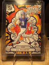 2025 Panini Donruss Bomb Squad JJ Mccarthy Minnesota Vikings 