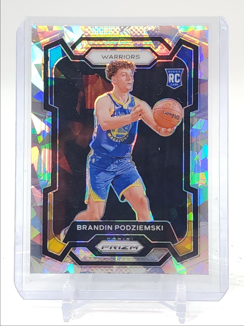 BRANDIN PODZIEMSKI 2023-24 PANINI PRIZM ROOKIE BASKETBALL ICE #147 RC Q5378