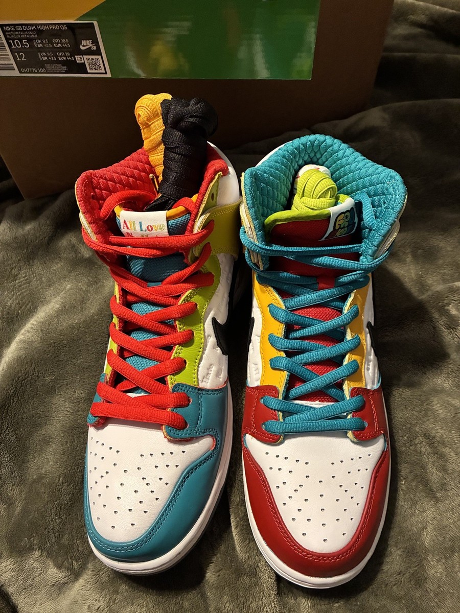 Nike froSkate x Dunk SB High Sz10.5 | eBay