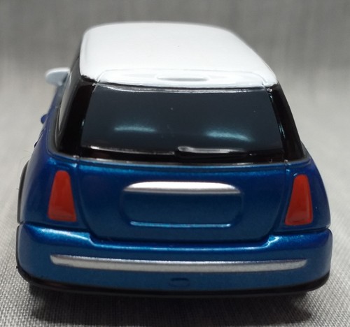 Micro Scalextric BMW Mini Rally Car Blue #2  1:64 Scale Hornby PreLoved Gift - Picture 18 of 22