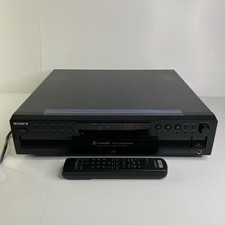 Sony CDP-CE375 5 Disc CD Carousel Changer Player With Remote Tested System