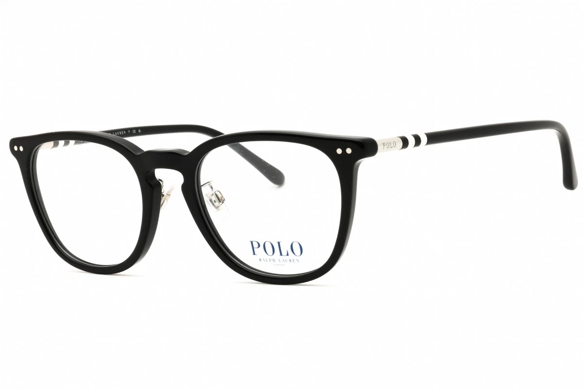 Polo Ralph Lauren Womens Eyeglasses Frame Black Oval‎ Full Rim 49-19-140mm Ralph Lauren Black Oval Eyeglass Frames for sale | eBay main image 4