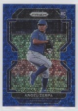 2022 Panini Prizm Tier III Blue Donut Circle Prizm 66/199 Angel Zerpa #270 09wc