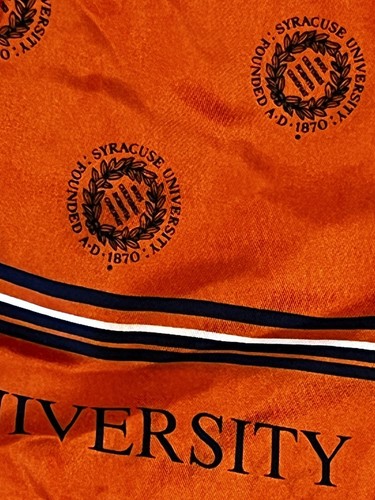 Syracuse university Silk scarf - Picture 2 of 4