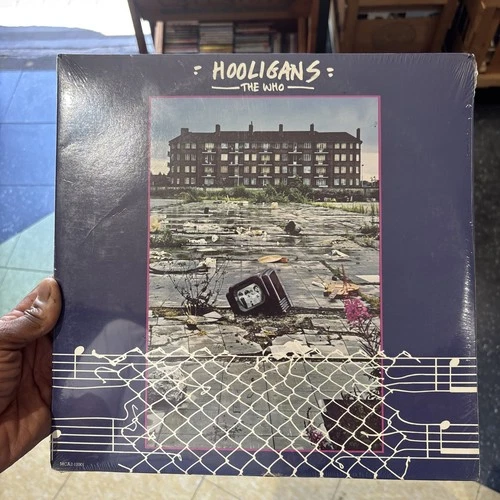 THE WHO - Hooligans - MCA 1981 ORIGINAL - 2LP gate NEW SEALED / NOS NO BARCODE