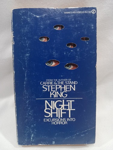 NIGHT SHIFT Stephen King 1979 PB 1st Printing Die Cut Keyhole Cover UNBROKEN - Picture 19 of 24