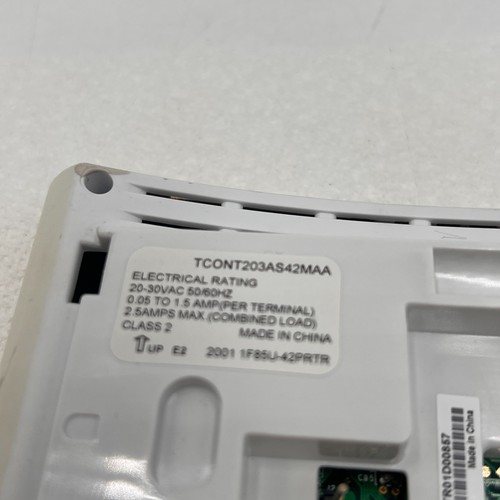 Trane Thermostat Model tcont203as42maa Tested - Picture 6 of 8