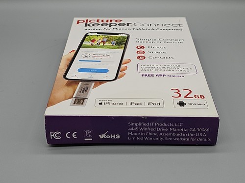 Picture Keeper Connect 32GB Foto Backup Laufwerk iPhone Android Computer (neu) - Bild 6 von 6
