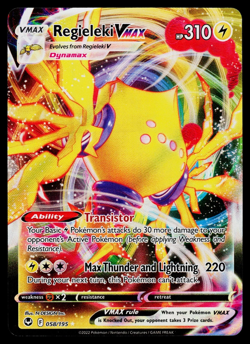 Regieleki VMAX Pokémon TCG Cards for sale | eBay