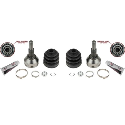 2x NTY Gelenksatz Antriebswelle Gelenk vorne für Dodge Journey JC 2.0 CRD 3.6