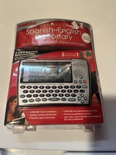 NEW Franklin BES-1850 Merriam Webster Spanish-English Speaking Dictionary