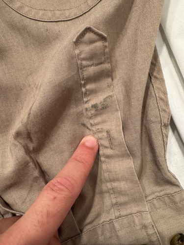 Cabelas Shirt Mens Extra Large Khaki Tan Button Up Long Sleeve Hunting Outdoor - Picture 7 of 16