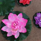  Künstlicher Lotus Schwimmdeko Teichverzierungen Teichdekorationen