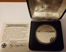 Rare MERCK Collectors Coin One Troy Ounce .999 pure silver