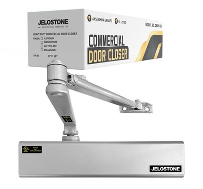 Heavy Duty, Commercial Door Closer D8000DA, ANSI Grade 1, UL 3 Hour Fire Rate...