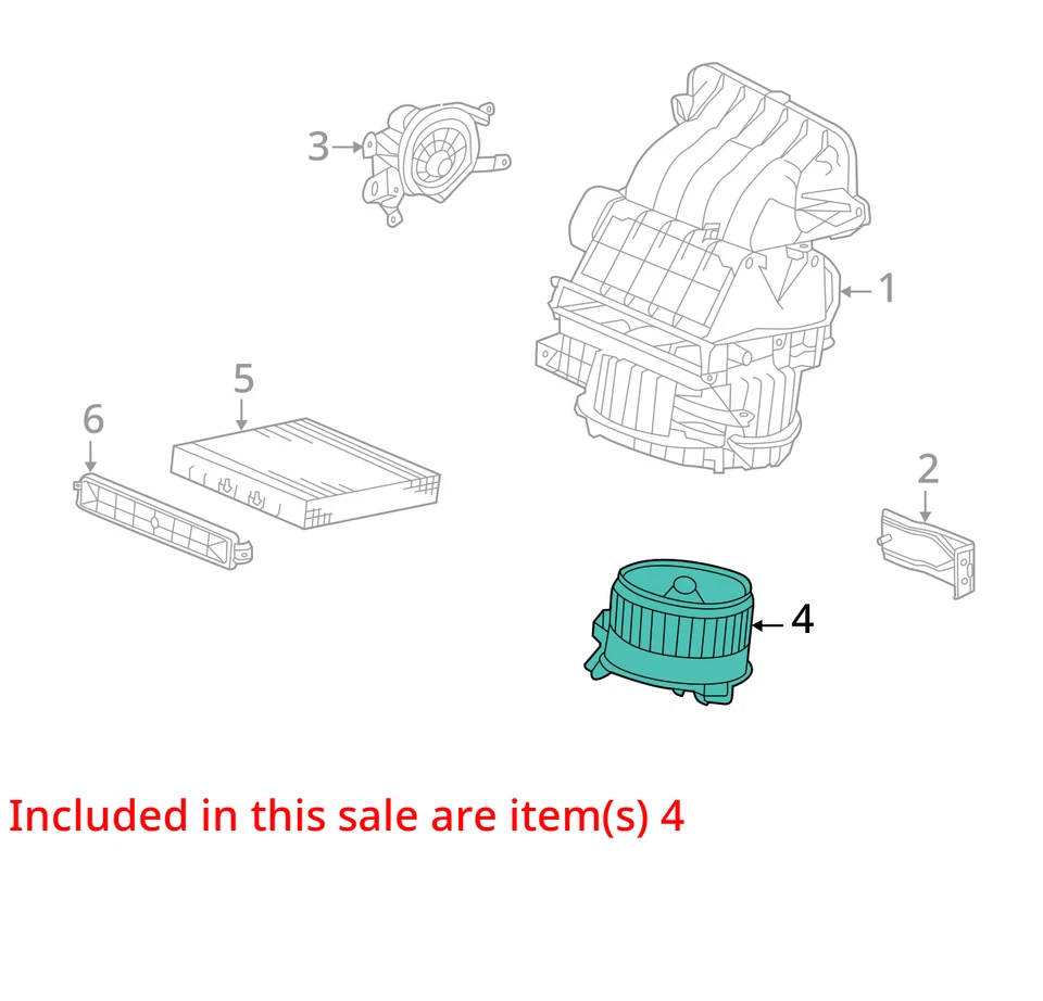 Motor de soplador compatible con 16-18 RDX 843935 Foto 3 de 4
