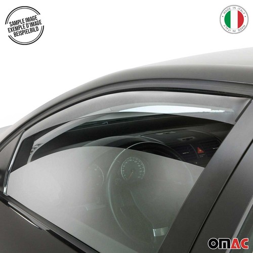 Windabweiser Regenabweiser für Opel Zafira C Tourer 2012-2020 Dunkel Acryl 2tlg - Bild 9 von 9
