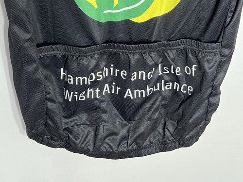 Bluestep Cycling Jersey Hampshire IOW Air Ambulance | Men's | Black | Medium | - Picture 5 of 10