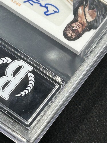 2023 Immaculate WWE The Attitude Era UNDERTAKER/KANE/AUSTIN (#07/25) #1 BGS 8.5 - Picture 10 of 16