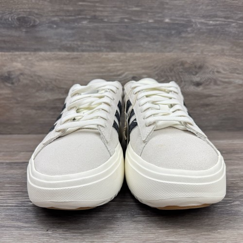 Adidas Grand court Platform shoes Women Size 9 grey white animal print IE3620 - Picture 3 of 14