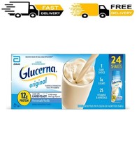 Glucerna 12g Protein Small Meal Replacement Shake, Homemade Vanilla 8 fl. oz., 2