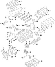 Genuine Ford 2011-2024 Ford - Engine Timing Chain Tensioner AT4Z-6K297-D