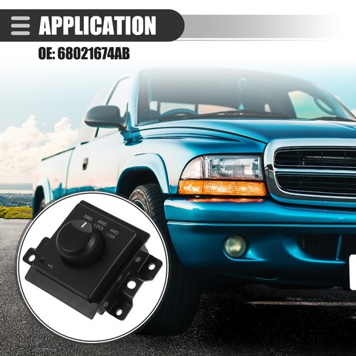 Car Four Wheel Drive Selector Switch for Dodge Dakota 2005-2010 No.68021674AB - Picture 3 of 7