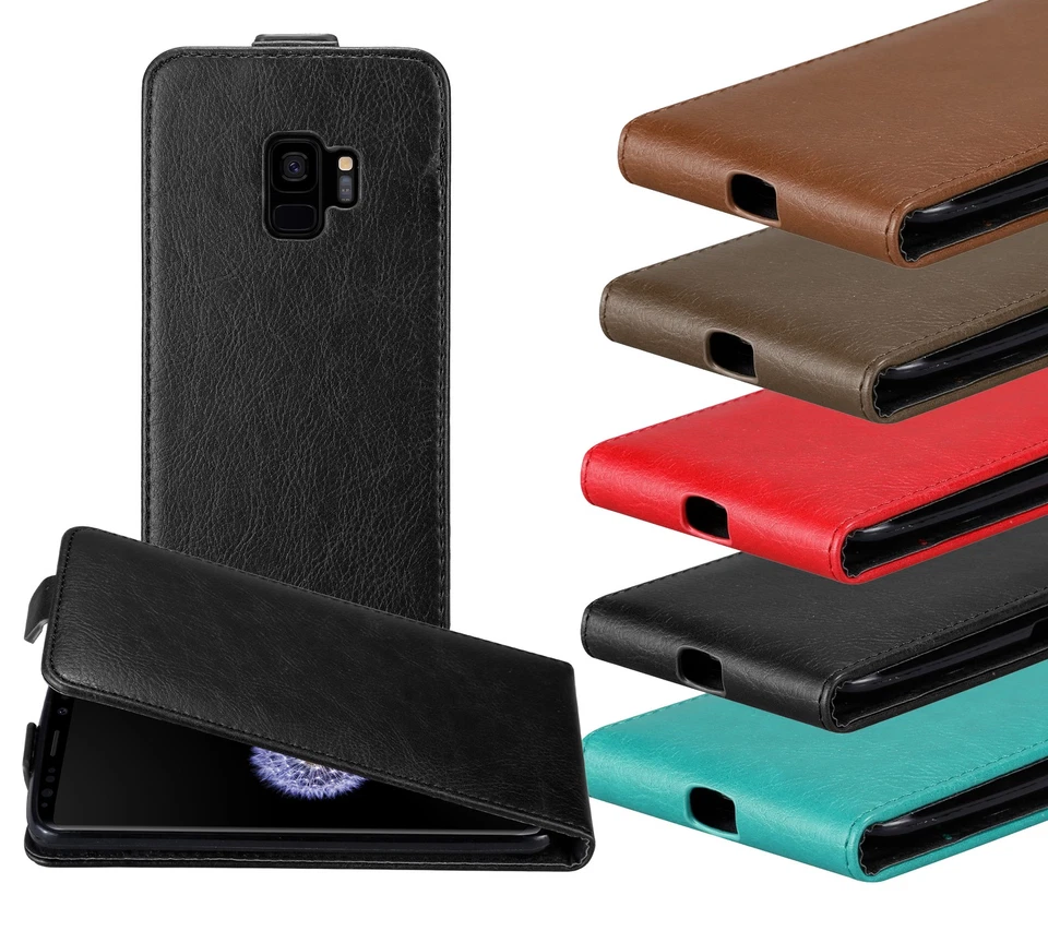 Flip Hülle für Samsung Galaxy Handy Hülle Case Cover Book Tasche Wallet Etui - Bild 1 von 1